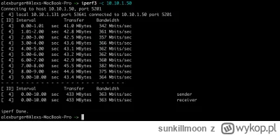 sunkillmoon - Mireczki jaka alternatywna dla iperf2/iperf3? Np. na router ze słabym C...