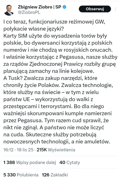 Turin89 - Jak on chciał tym Pegazusem zapobiec wysadzeniu torów, skoro zabrano mu lic...