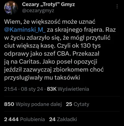 mam_spanko - Wspaniały człowiek, kochał zwierzęta i pomagał przeprowadzić staruszkę p...