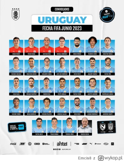Emcis8 - Rodrigo Zalazar powołany do reprezentacji Urugwaju 

#pilkanozna #ekstraklas...