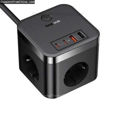 n____S - ❗ Baseus PowerCombo Cube Power Strip 30W 7-Port USB Charger
〽️ Cena: 30.99 U...