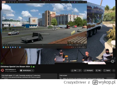CrazyxDriver - Teraz na streamie mówią o nowościach które mają się pojawić w przyszło...