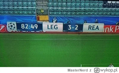 MasterNerd - I pomyśleć że kiedyś taka Legia #mecz