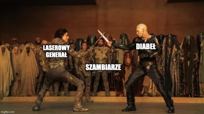 DaveZ - Jeszcze dziś wieczorem Laserowy Generał pokona Diabła w walce na noże. A w tl...