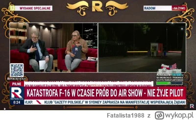 Fatalista1988 - Jak powiązać wypadek F-16 na pokazach w Radomiu z Tuskiem i katastrof...