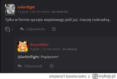 stepienz13posterunku - BłazenMan konta pomylił ( ͡° ͜ʖ ͡°) @BayzedMan

#ukraina #wojn...