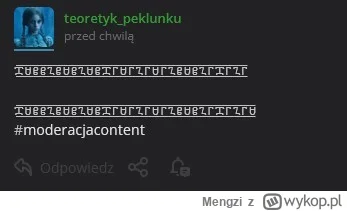 Mengzi - @teoretyk_peklunku: Co tam napisałeś, bo nie widać?