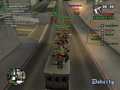 rodnekr - Gracie jeszcze online w gta san andreas, jeśli tak to na jakich serwerach?
...