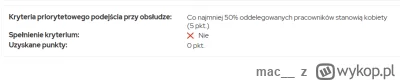 mac__ - W lubuskim to samo. Otrzymalem 0 pkt. bo nie mam niepełnosprawności bycia kob...