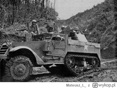 MateuszL - Pojazd półgąsienicowy M16 jako samobieżne działo przeciwlotnicze oraz wspa...