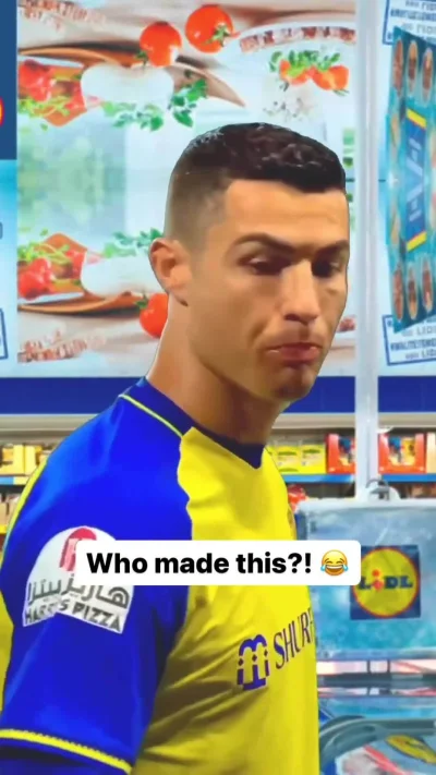 josedra52 - #ronaldo #lidl #heheszki #pilkanozna