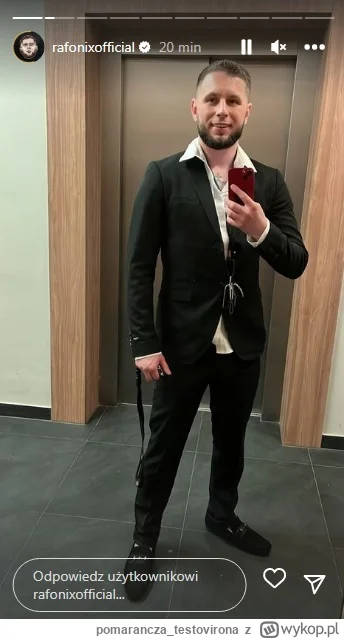 pomarancza_testovirona - #rafonix Jak oceniacie stylówkę  ?  mi się kojarzy jakby wyc...