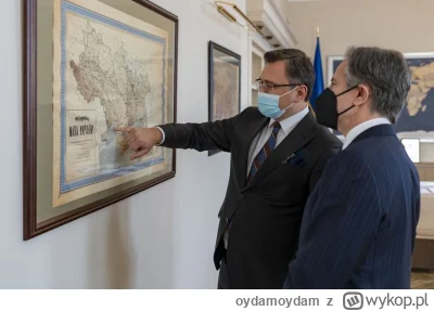 oydamoydam - >Minister spraw zagranicznych Dmytro Kuleba pokazał sekretarzowi stanu U...