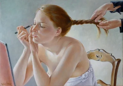 GARN - #sztuka #art #malarstwo #obrazy autor: Francine Van Hove | Préparatifs | 2011 ...