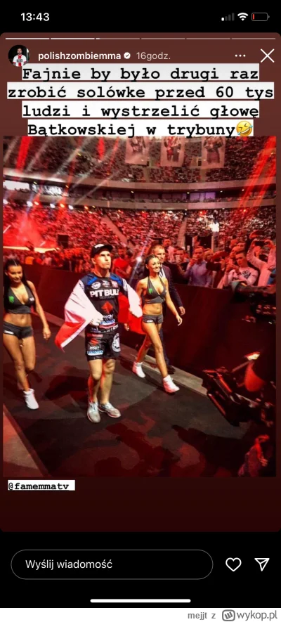 mejjt - #famemma #!$%@? oby tego szmaciarza nie wzięli na narodowy xd wrzosek damski ...