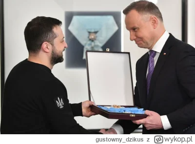 gustowny_dzikus - Przypominam że andrzej duda kilka miesięcy temu dał Zelenskiemu naj...