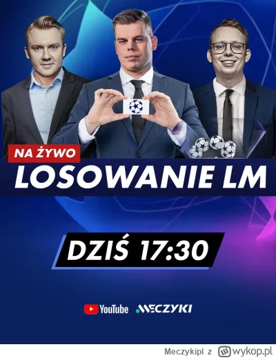 Meczykipl - Siema Mirki i Mirabelki ( ͡° ͜ʖ ͡°)

Liga Mistrzów niestety bez Rakowa, a...