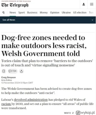 waro - Hahaha

Walia chce wprowadzić strefy "wolne od psów", aby nie urazić uczuć sam...