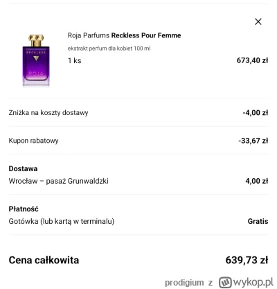 prodigium - #perfumy 

A kliknąłem to i nie wiem czy wziąć mamie czy to szajs i nie b...