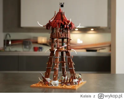 Kalais - [MOC] Wieża strażnicza orków, czyli klasyczny Orc Watchtower zaprojektowany ...
