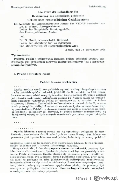 Jan998 - Mało kto zdaje sobie sprawę jaka była polityka rodzinna niemieckich nazistów...