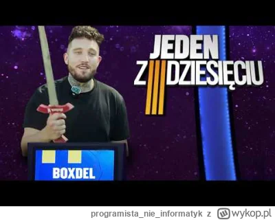 programistanieinformatyk - baxton i boxdel jako osobni zawodnicy XD

https://www.yout...