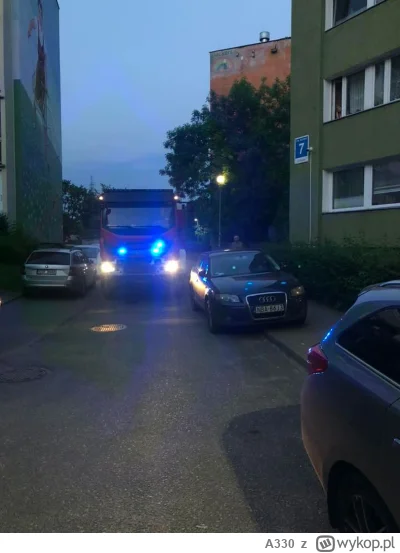 A330 - No a gdzie mam parkować? Przeciez da sie przejechac, a jakby co to prosze dzwo...