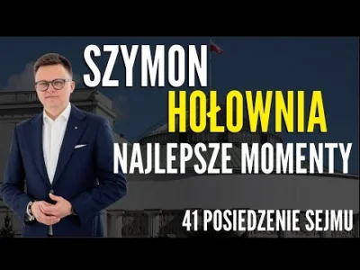 richr - Zrobiłem skrót Szymona Hołowni w sejmie.
https://www.youtube.com/watch?v=PXw...