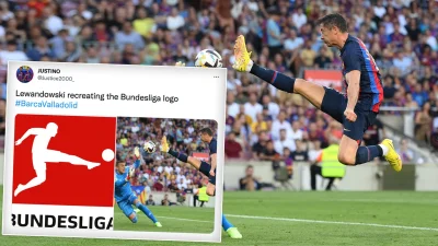 Ryneczek - @uncle_freddie: gol na tzw "logo bundesligi", podobną wbił rok temu z Vall...