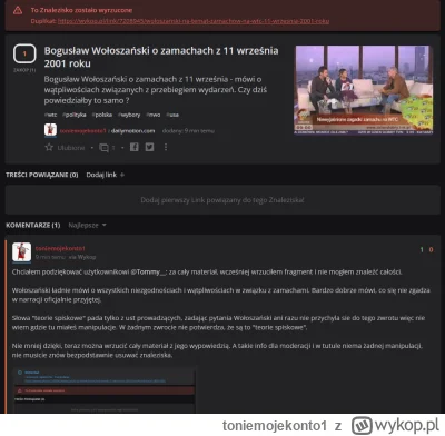 toniemojekonto1 - @Tommy__: A teraz powiedz, ty czy ktoś inny usunął to "chyba niewyg...