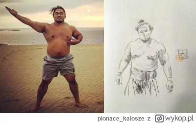 plonace_kalosze - #sumo
Ishiura, chłopiec w złotym mawashi, wychowanek stajni Miyagin...