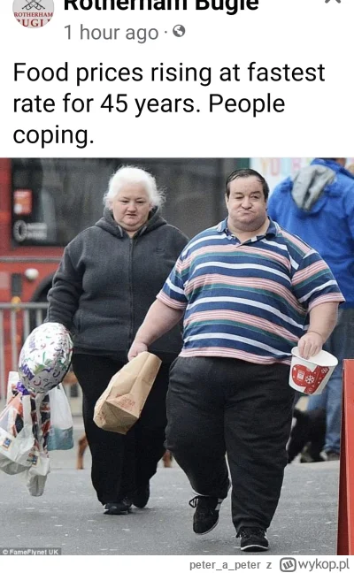 peterapeter - Żywność drożeje najszybciej od 45 lat.Ludzie jednak dają radę.