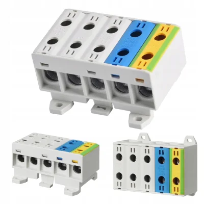 WstretnyOwsik - #elektryka 

Czy do takiego zacisku na szyne można przykręcić dwa prz...