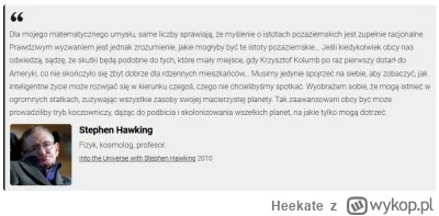 Heekate - >a nie np zaawansowana technologicznie potęga, która jest zainteresowana po...