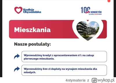 4ntymateria - @Raytuz jeden ze 100 konkretów Koalicji Obywatelskiej pt kredyt 0% (｡◕‿...