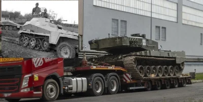 Bolxx454 - dlaczego Ukraińcy znakują swoje pojazdy wojskowe akurat krzyżami? Czy to j...