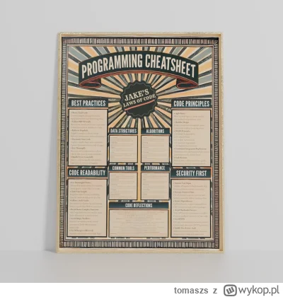 tomaszs - 🚀 ROZDAJO 🚀

Do zgarnięcia epicki plakat dla programistów do Twojego setu...