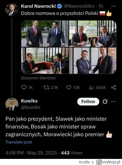 0caffe - tak wywrócili stolik, że zrobił fikołka i spadł na cztery nogi xD

#wybory #...