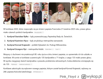 Pink_Floyd - #pytanie #chatgpt #sztucznainteligencja #konklawe #papieze

Co zrobić ab...