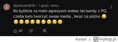 Kantar - Jak dla takiego pisowca powinni być jeszcze bardziej agresywne względem PO. ...