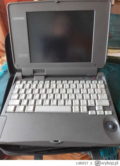 cd6057 - #retrocomputing #starekomputery #komputery 

Warty coś jest taki stary lapto...