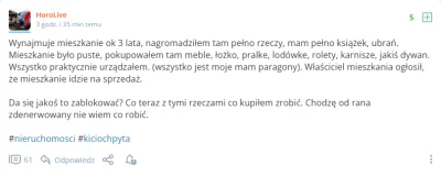 piotr-glabik - @HoroLive: Najpierw się zdecyduj czy masz czy nie masz mieszkania XD