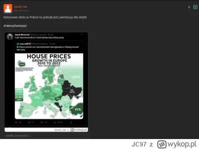 JC97 - @mickpl: Istotnie na śmiesznym obrazku jest błąd, ale uznałem, że +10% to dla ...