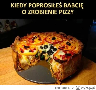 Thomasx17 - To nie pizza, to tort.

#kapitanbomba #heheszki #humorobrazkowy #humor #w...