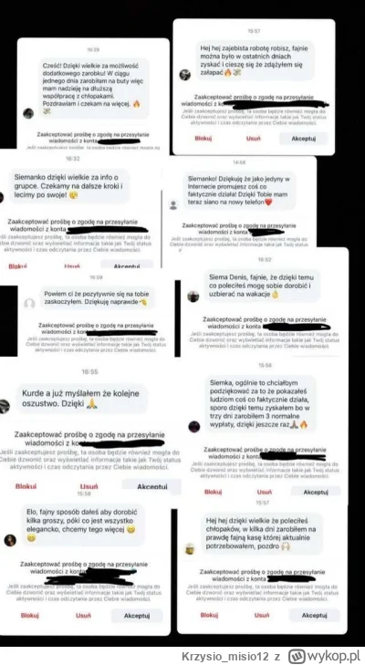 Krzysio_misio12 - Przecież te wiadomości to identyczne jak te pisane przez boty na Fa...