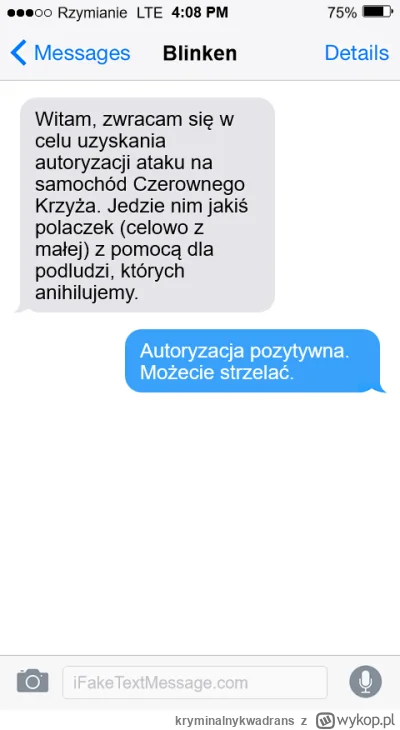 kryminalnykwadrans - Dzięki temu, że szpieguję obu programem do szpiegowania, to mam ...