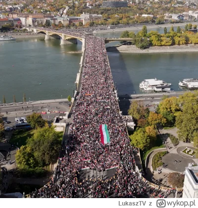 LukaszTV - Dzisiaj w Budapeszcie jak i całych Węgrzech odbyły się huczne obchody rocz...