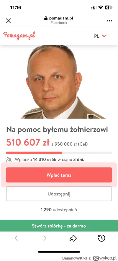 BananowyKrol - Nie dowierzam w to k---a xD zakładają zrzutkę na 50 tysiecy ale jak mo...