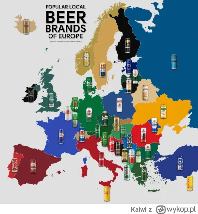 Kalwi - #piwo #europa #infografika