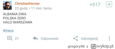 gregory96 - Jasnowidz ( ͡° ʖ̯ ͡°)
#mecz #reprezentacja  #heheszki